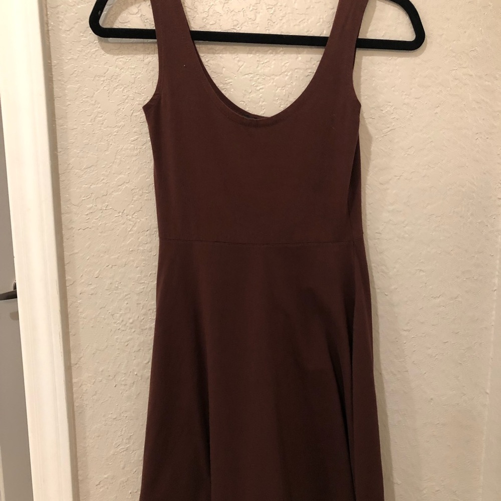 Chocolate Brown Mini Dress!